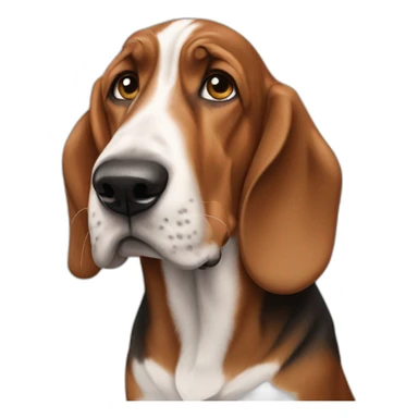 Jonathan Toews as a basset hound sticker