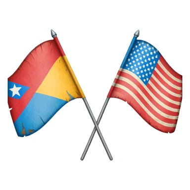 Drapeaux gitans  sticker