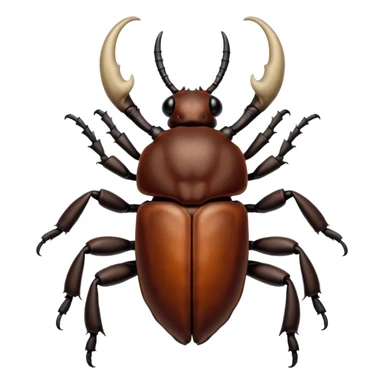 rhinoceros beetle sticker