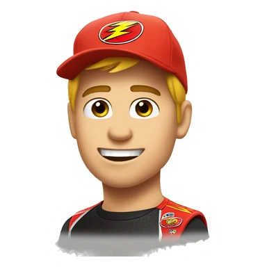 lightning mcqueen KACHOW sticker