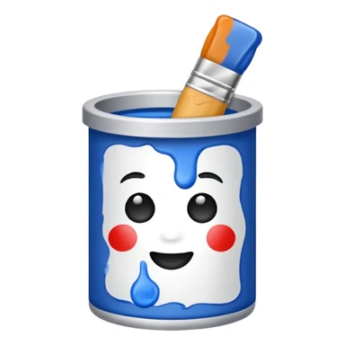 artist paint tube  sticker