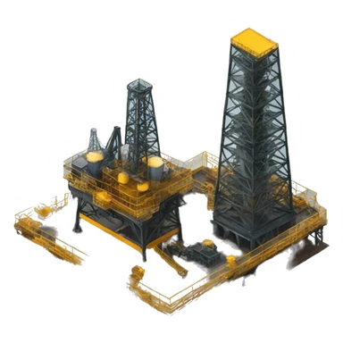 oil production rig twitter emoji sticker