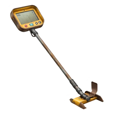 metal detector sticker