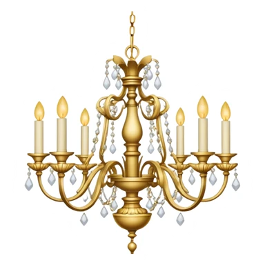 chandelier  sticker