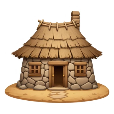 earth elemental tribe house sticker