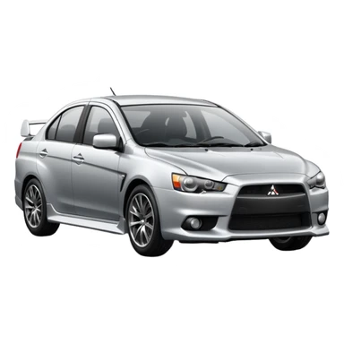 Mitsubishi lancer 10 sticker