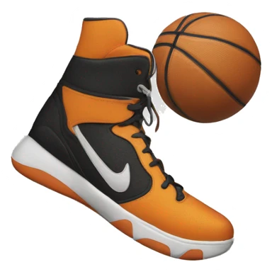 Basketball shoes sticker