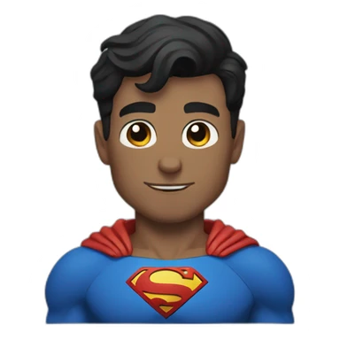 superman who save a cat sticker