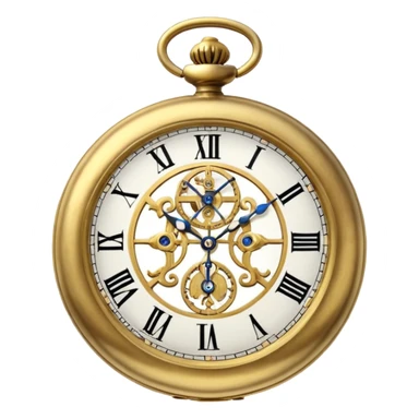 pocket watch sticker
