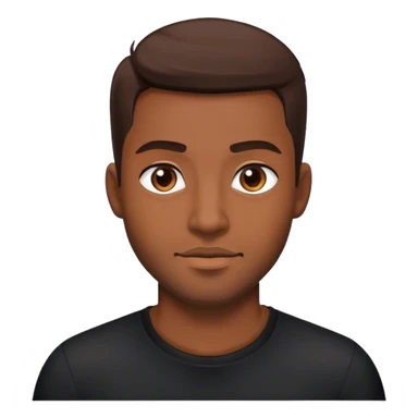 handsome man in black shirt sticker