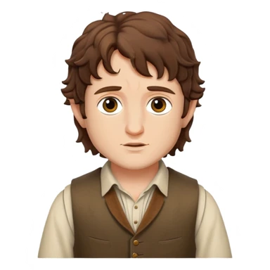 Frodo Baggins from The Lord of the Rings sticker