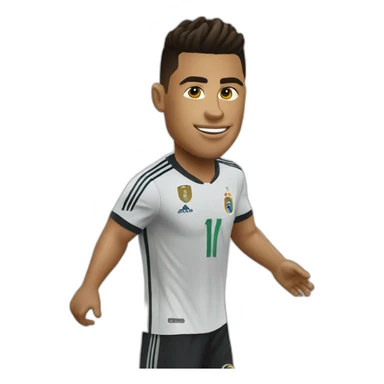 Ronaldo making siuuu sticker