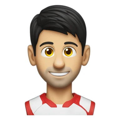 Novak Djokovic JB Hi Fi sticker