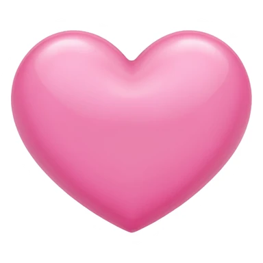 A pink heart design by ribon sticker