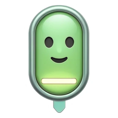 pin, pnned, light green sticker