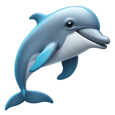 Dolphin wearing a tutu sticker