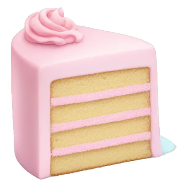 pastel pink cake sticker