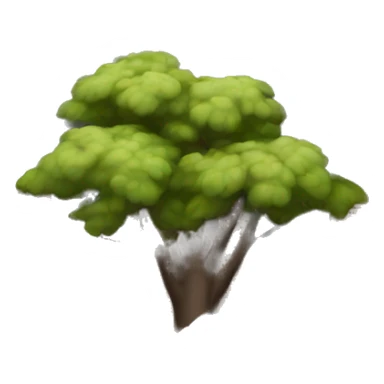 house made of bricks, with dark grey windows and roof with a tree  sticker