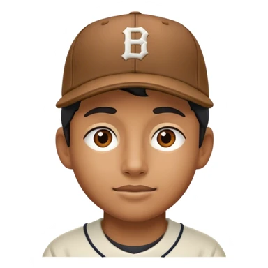 Cooking a baseball hat sticker