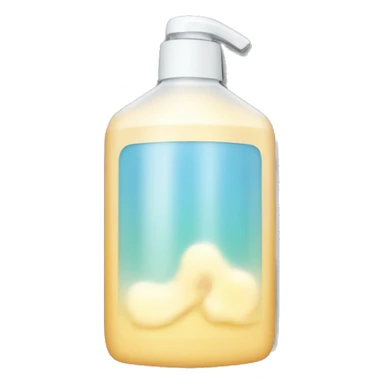 A bottlw of body wash sticker