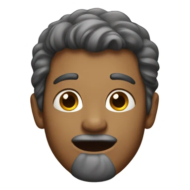 Man with tongue out sticker