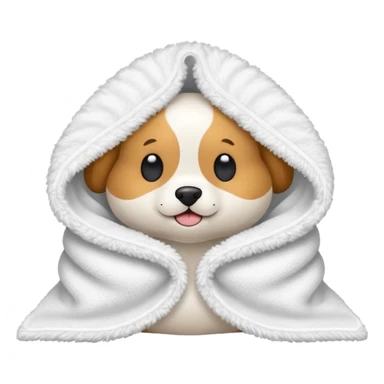 towel for pet sticker