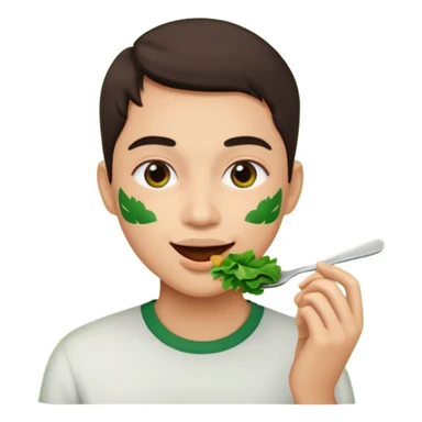 eating greens sticker