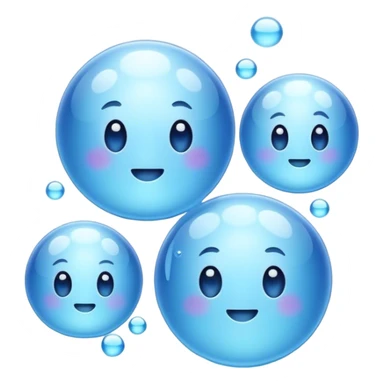 water Bubbles sticker