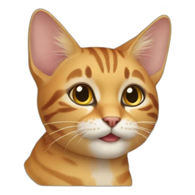 Nian cat sticker