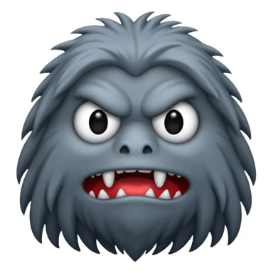 the groke from 90s moomin sticker