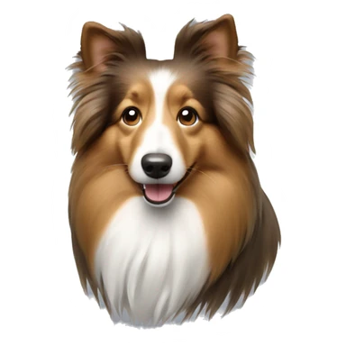 Sheltie dog  sticker