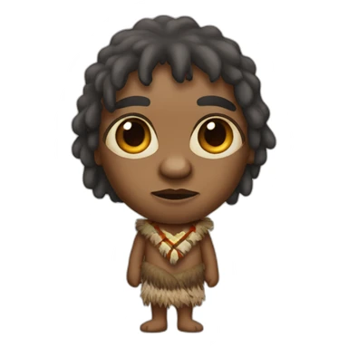 Aborigine is cold sticker