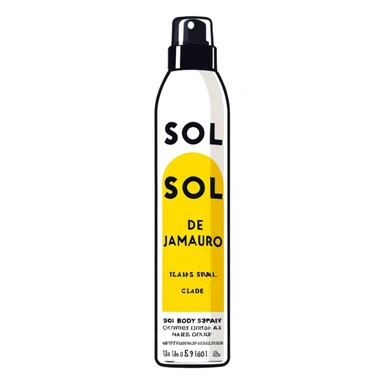 Sol de janerio 62 body spray sticker