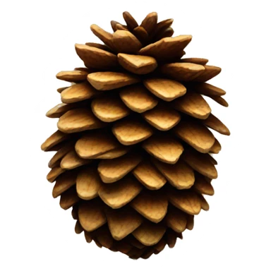 Pinecone sticker