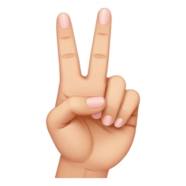 Middle finger but with pinky up sticker