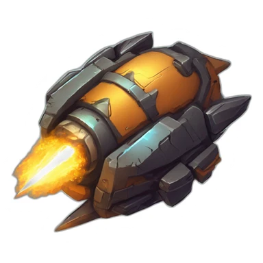 meteor scifi roguelike rpg style inspired by slay the spire digital art sticker