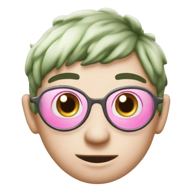 ￼A fairy that is pink and has four eyes with a ￼potion sticker