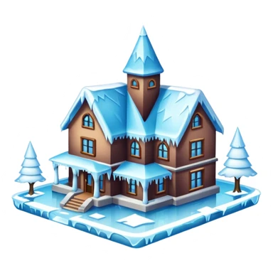 frozen big houses sticker