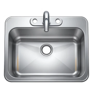 aluminium sink sticker