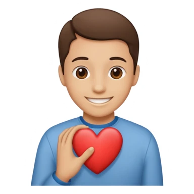 FLOORK DANDO UN CORAZÓN Y DICIENDO DURMETE O TE CONQUISTO sticker