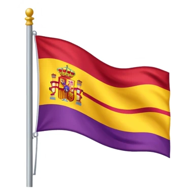 bandera republicana española sticker