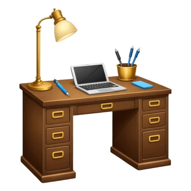 a desk sticker