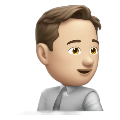 Elon Musk qui twerk sticker