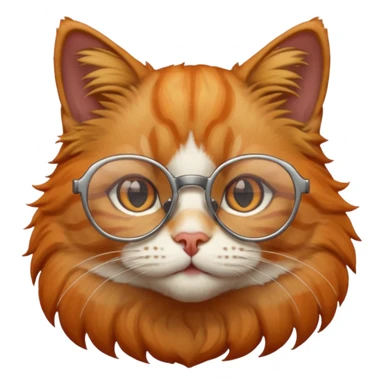 Cat lunette sticker