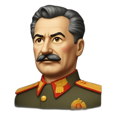Stalin communist sticker