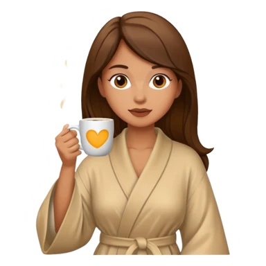 Women drinkers coffee in the morning  sticker