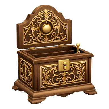 Music box from The Conjuring movie sticker