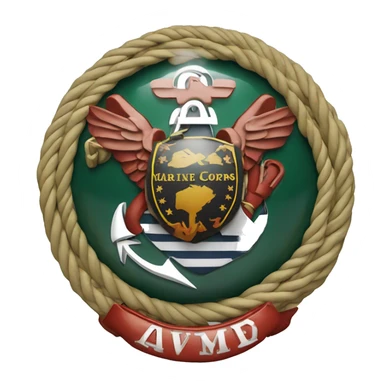 Marine Corps Eagle Globe and Anchor sticker