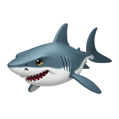 sans couleur requin sticker