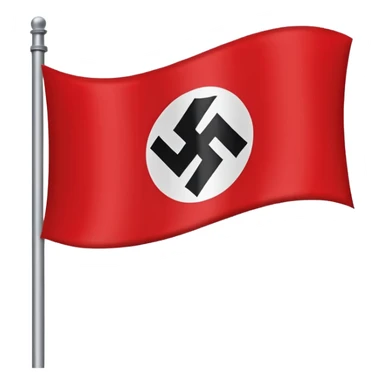 Nazi Germany flag sticker